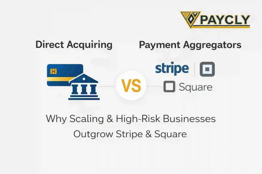Direct acquiring vs aggregators for high risk and scaling businesses