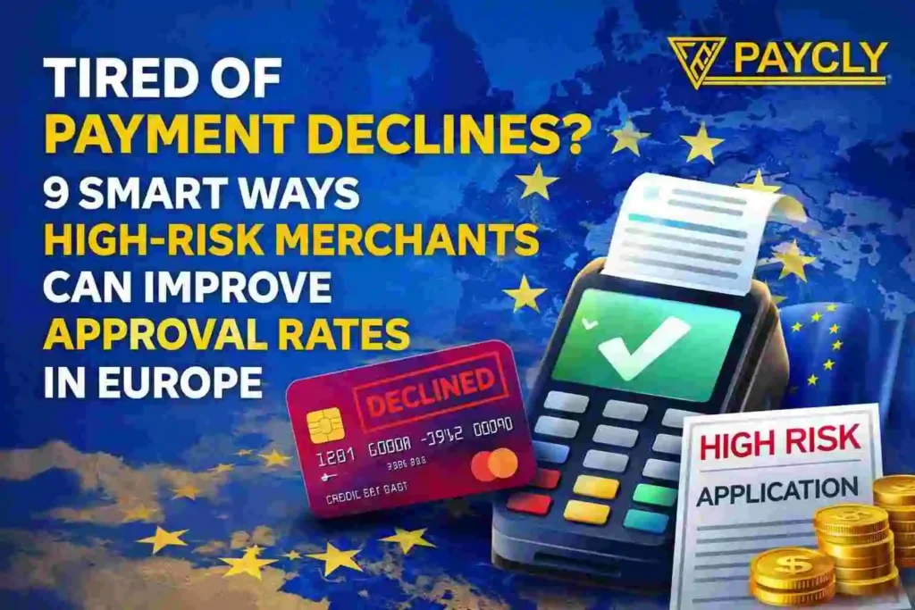 High-risk merchants in Europe improving payment approval rates using secure payment gateway and merchant account solutions