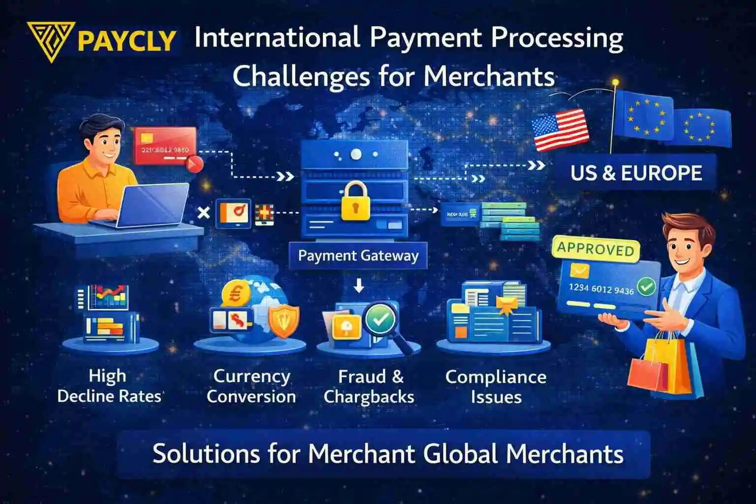 International Payment Processing Challenges for Merchants