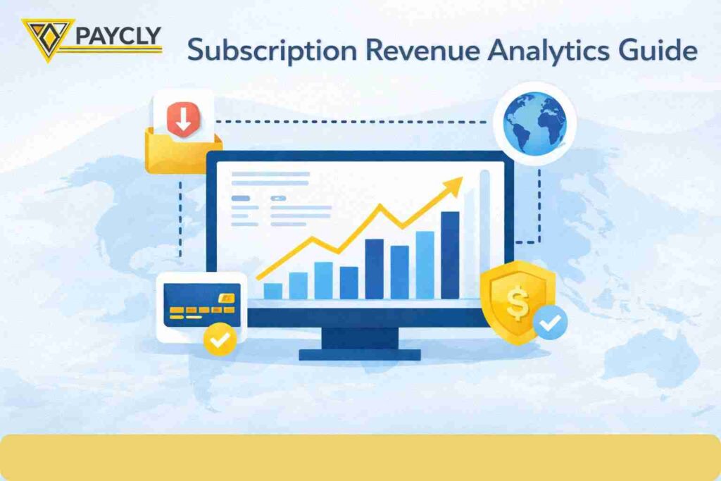 Subscription revenue analytics for recurring billing and global payment processing performance