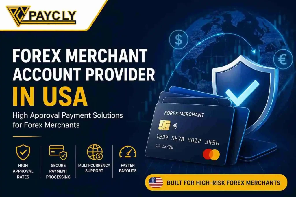 Forex merchant handling high-risk transactions using a high approval payment gateway in the USA