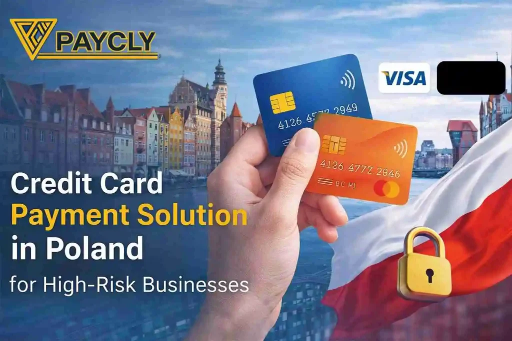 Credit card payment solution in Poland for high-risk businesses with secure processing