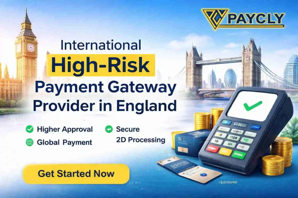 High-risk payment gateway provider in England with global payment support and higher approval rates