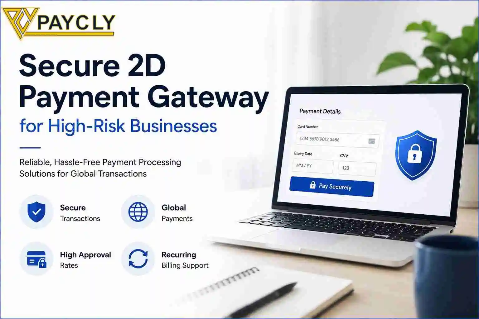 Secure 2D Payment Gateway for High-Risk Payment Processing