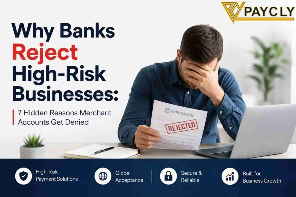 Why banks reject high-risk businesses and merchant account applications