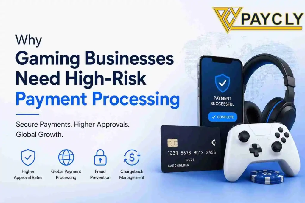 High-Risk Payment Processing for Gaming Businesses by PayCly