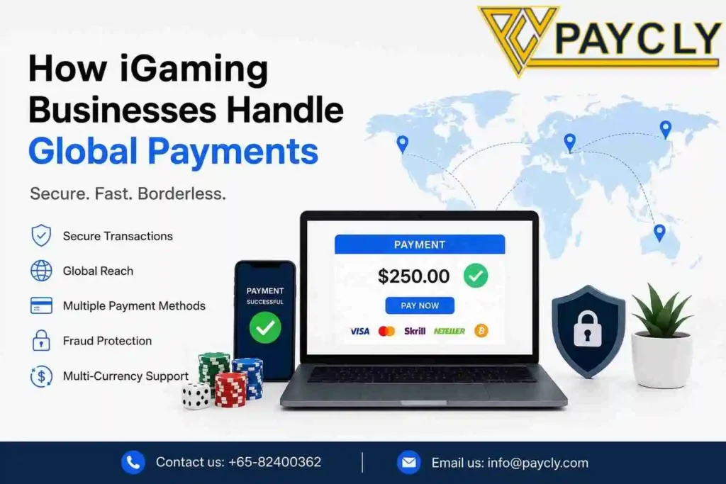 iGaming global payments flow for international gaming businesses