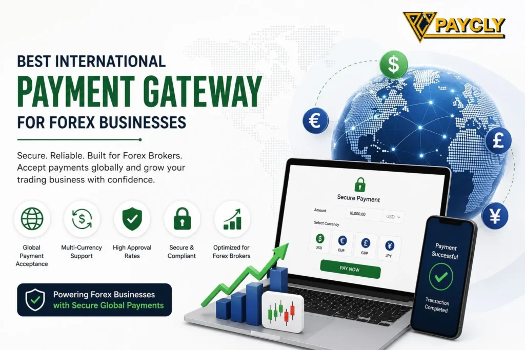Best international payment gateway for Forex businesses with secure payment processing solutions