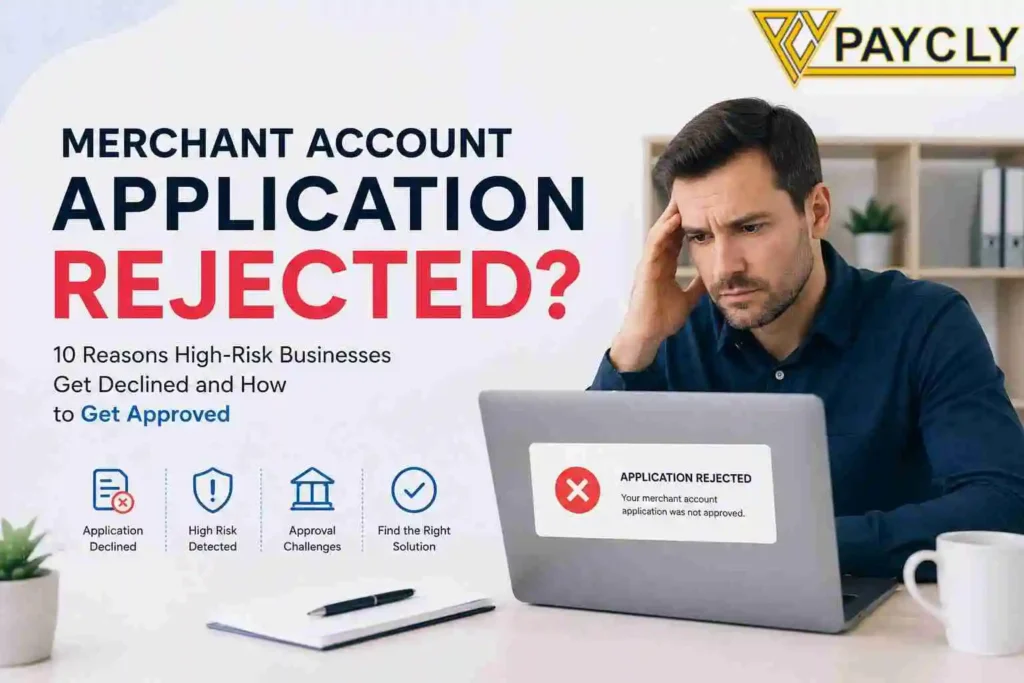 Merchant account application rejected reasons and high-risk payment approval solutions