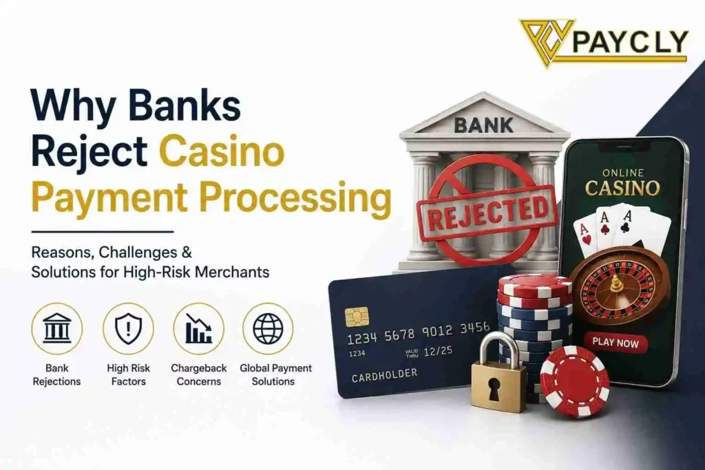 Casino merchant account and online casino payment processing