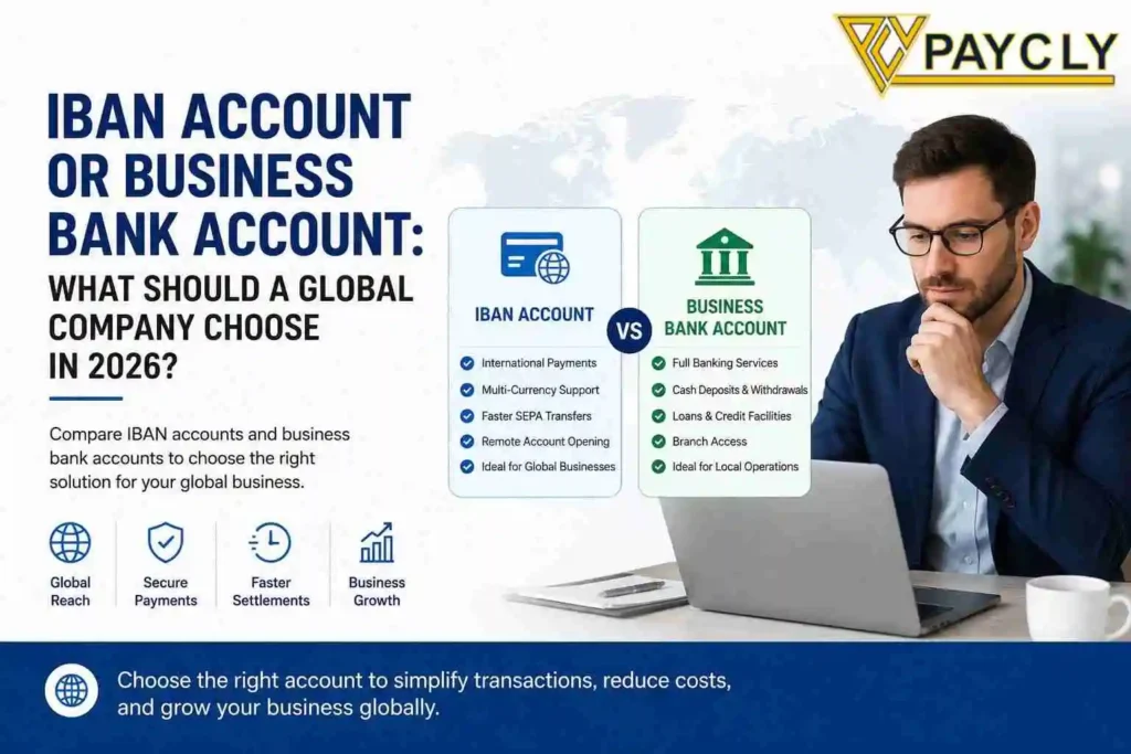 IBAN account vs business bank account for global businesses