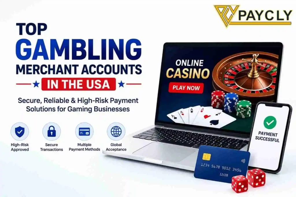 Top gambling merchant accounts in the USA for high-risk gaming businesses