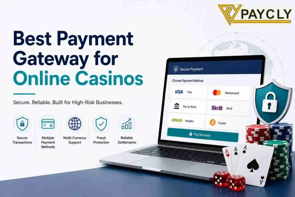 Best payment gateway for online casinos with secure high-risk payment processing
