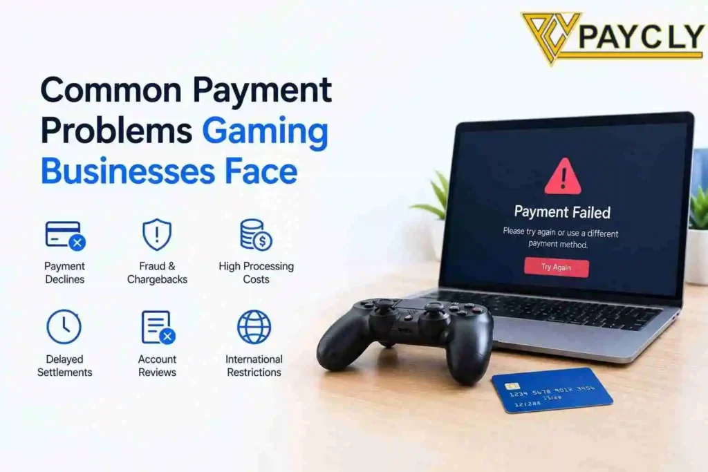 Gaming payment processing problems and solutions for high-risk gaming businesses