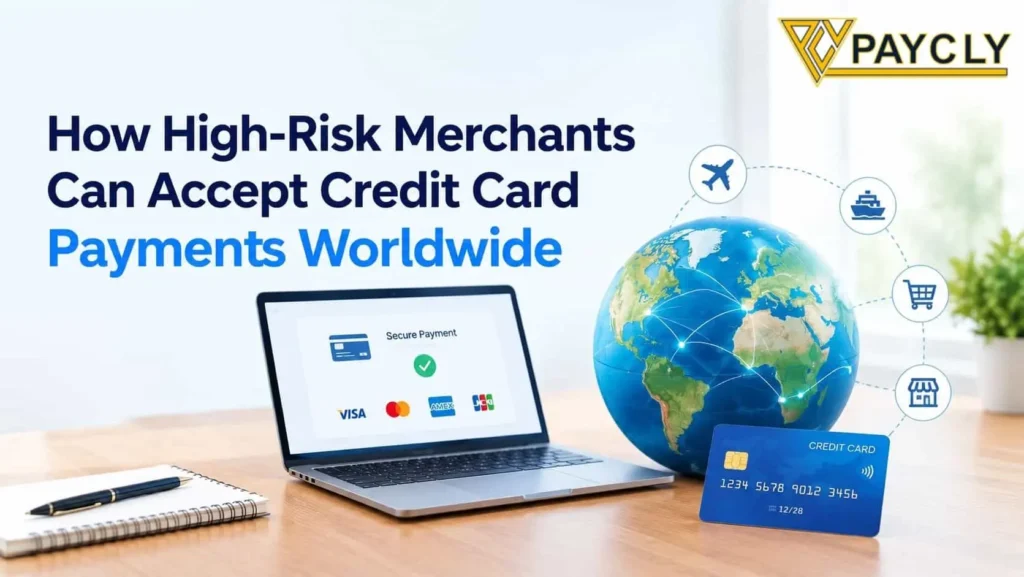 High-risk merchants accepting credit card payments worldwide