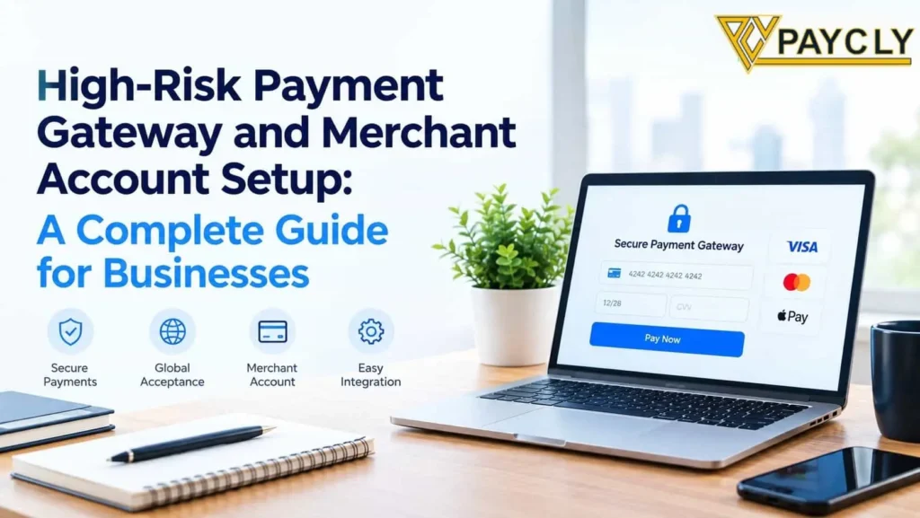 High-risk payment gateway and merchant account setup for businesses