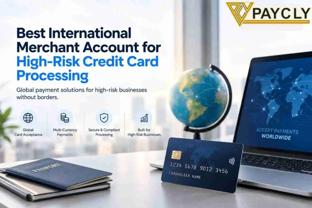 International merchant account for high-risk credit card processing