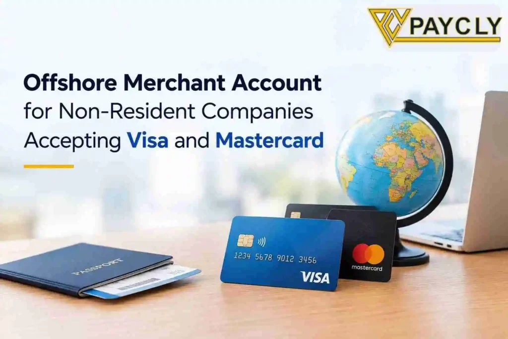 Offshore merchant account for non-resident companies accepting Visa and Mastercard