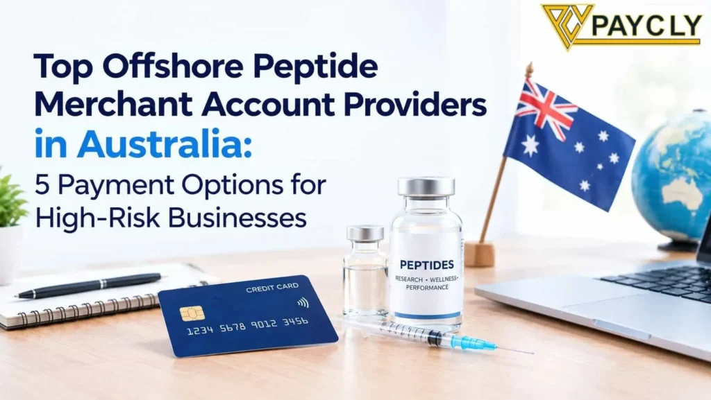 Top offshore peptide merchant account providers in Australia for high-risk businesses