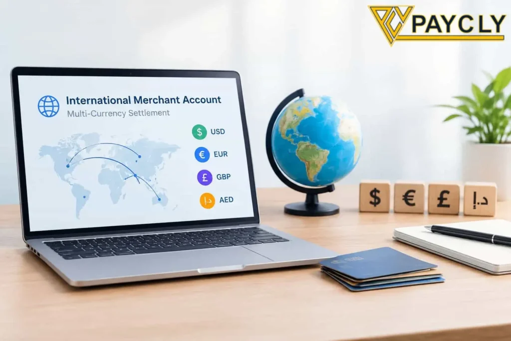 International merchant account with multi-currency settlement for global and high-risk businesses